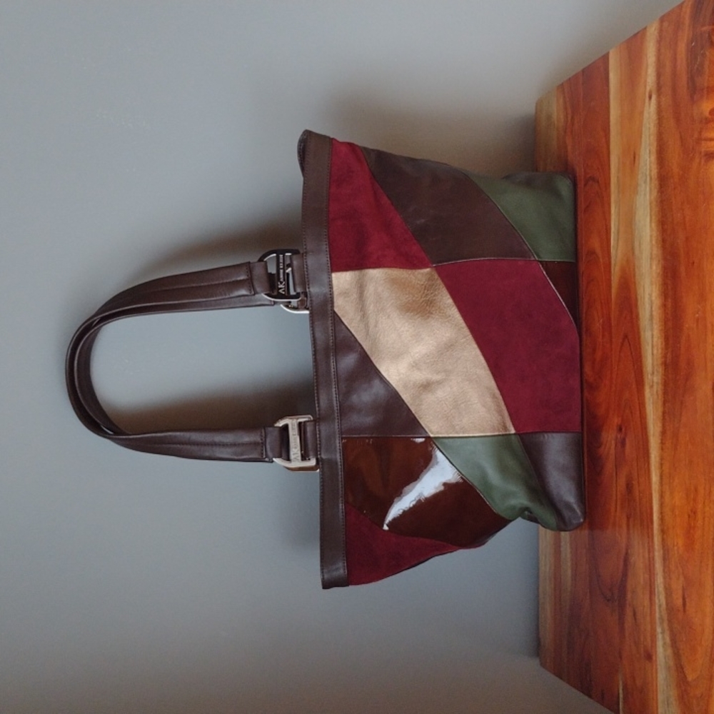 Anne Klein Patchwork Handbag - image 1